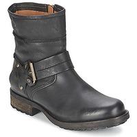 goldmud union womens mid boots in black