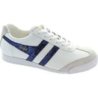 gola harrier glitter womens shoes trainers in white