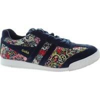 gola harrier liberty ofs womens shoes trainers in blue