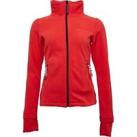 gotcha womens zip thru fleece red