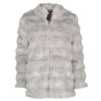 Golddigga Faux Fur Jacket Ladies