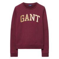 Gold Crewneck Sweatshirt - Purple Fig