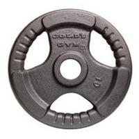 Golds Gym 3 Hole Olympic 2.5kg Plate (x1)