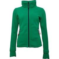 Gotcha Womens Zip Thru Fleece Green