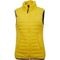 Gotcha Womens Insulator Gilet Yellow