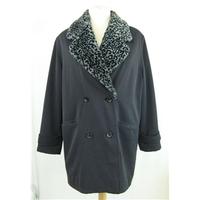 goldix size 14 coat dark grey goldix size 14 grey casual jacket coat