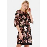 Gold and Pink Sequined Tunic Dress