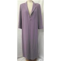 Gold - Size: 36 - A long lavender purple - Casual jacket / coat