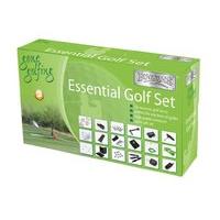 Golf Gift Box 18pc Set Shoe Spike Key Ball Marker Tees Towel Cleaning Tool Flag