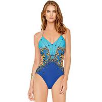 gottex versailles cut out swimsuit