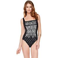 Gottex Star Fame Square Neck Swimsuit