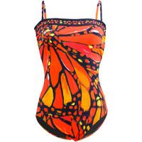 gottex one piece orange multicolore swimsuit monarch womens swimsuits  ...