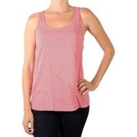 Goa Tank Top 61981 Red Spotted women\'s Vest top in pink