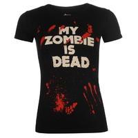Goodie Two Sleeves Goodie Printed T Shirt Ladies