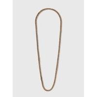 Gold Mini Bead Rope Necklace, Gold