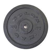 Golds Gym 20kg Cast Iron Standard Weight Plate