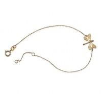 Gold Dragonfly Bracelet