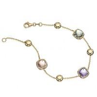 Gold & Amethyst Bracelet