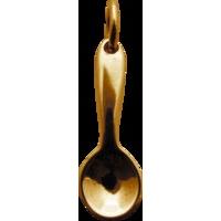 Gold Spoon Charm