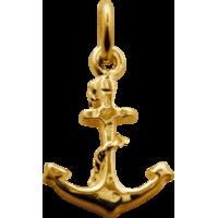 Gold Anchor Charm