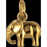 Gold Elephant Charm