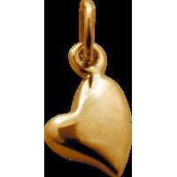 Gold Warm Heart Charm