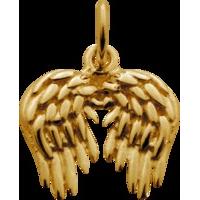 Gold Angel Wings Charm