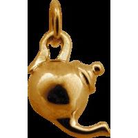 Gold Teapot Charm