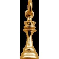 Gold Chess Piece Charm