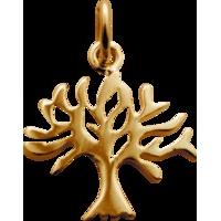 Gold Tree Charm