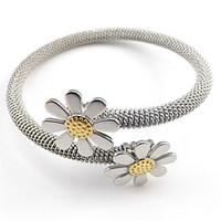 goldsilver alloy bangle bracelet