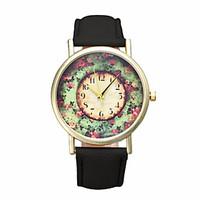 Gofuly Fashion Wholsale Design Women Dress Watches Quartz Watch Pastorale Floral Ladies Watch Cool Watches Unique Watches
