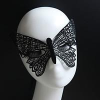 Gothic Style Black Lace Mask Butterfly for Wedding Party