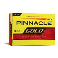 Gold Distance Golf Balls Pack Yellow