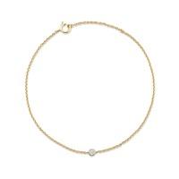 gossamer yellow gold and diamond bracelet