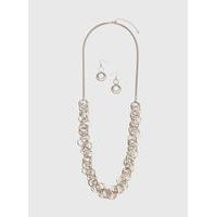 Gold Link Jewellery Set, Gold