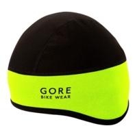 gore universal soft shell helmet cap neon yellowblack