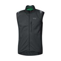 gore element windstopper soft shell vest black