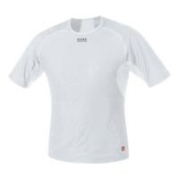 gore base layer windstopper men shirt light greywhite