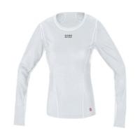 gore base layer windstopper lady thermo shirt long white