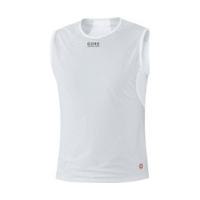 Gore Essential Base Layer Windstopper Singlet Men grey / white