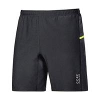 gore fusion split shorts tssult black