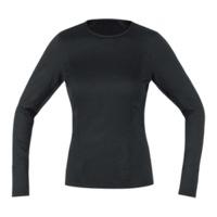 gore base layer lady thermo shirt long black