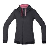 gore power trail lady windstopper soft shell hoody raven brownblack