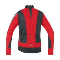 Gore Oxygen Windstopper Soft Shell Jacket black/red