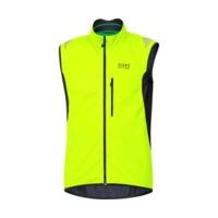 gore element windstopper soft shell vest neon yellowblack