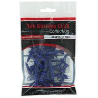 Golfers Club Collection Step Tees Blue (30 Pcs)