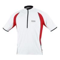 gore air zip shirt white