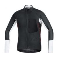 Gore Alp-X Pro Windstopper Soft Shell Zip-Off Jersey (SWPALP) black/white