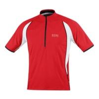 Gore Air Zip Shirt red